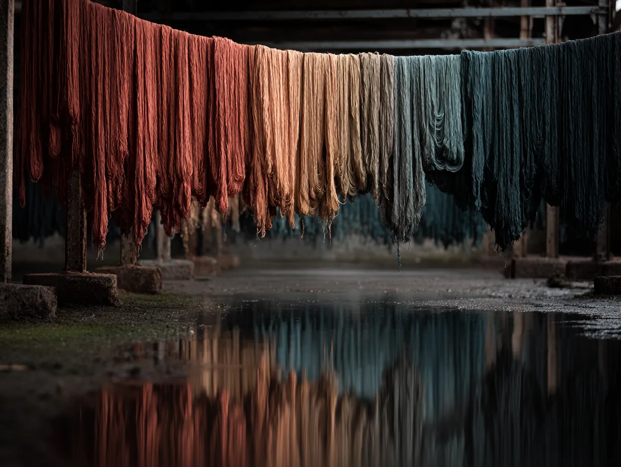 kemi rows of yarn or fabric hanging to dry after fe13be27-c095-403a-abaa-b2d7fb7f0e3b 2