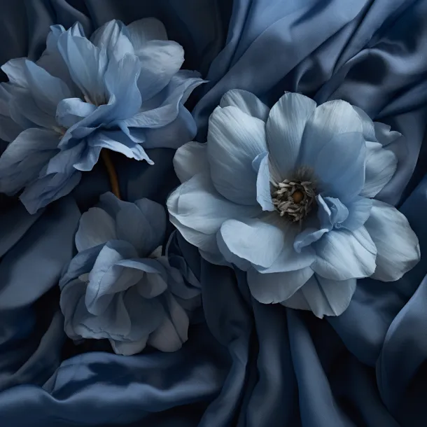blå blomster header