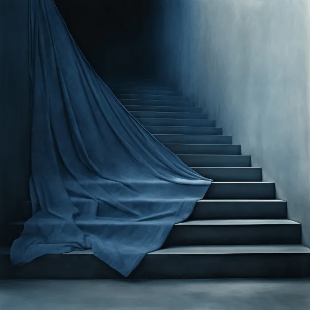 stairs fabric close-up street dusty dark blue shades r d0b3004b-d46a-4557-bce6-e4ada0bf9db0