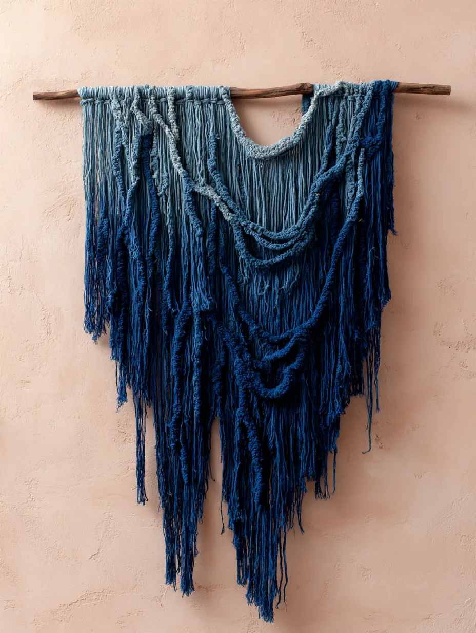 simon hansen dmt A textile wall hanging with cascading strand 7b8a2e1b-eb67-45be-abb4-554ba140b4b6 1